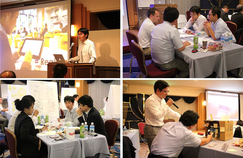 Scenes from the Design Thinking Workshop