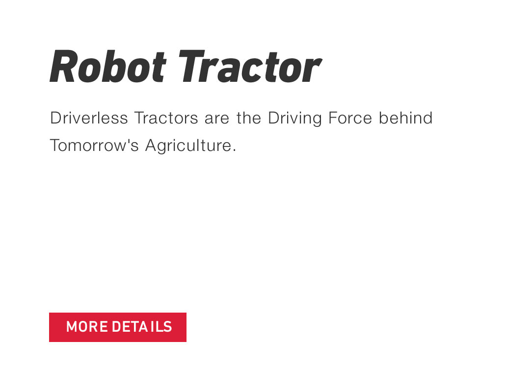 Robot Tractor Driverless Tractors are the Driving Force behind Tomorrow's Agriculture