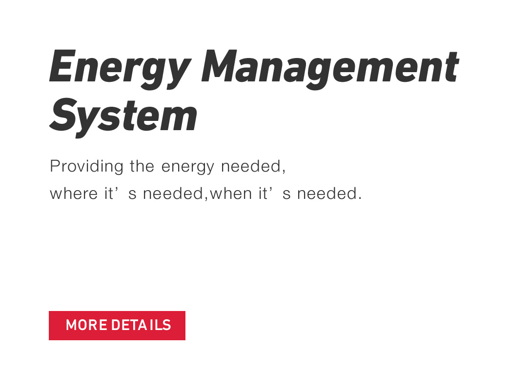 Energy management system Providing the energy needed,where it's needed,when it's needed.